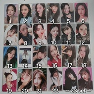IVE Yujin Official Photocards