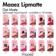 <LELONG> MAAEZ | Lipmatte | Get Matte | 5g