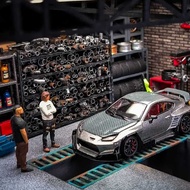 Exhaust diorama accessories, 1: Scale Miniature Figure 164 Diorama Diecast Miniscale diorama diecast