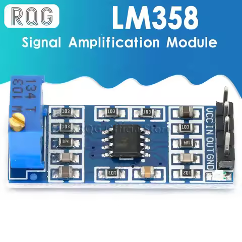NEW LM358 100 Times Gain Signal amplification Module Operational amplifier Module