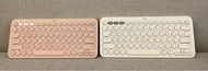 Logitech 羅技 K380 多工藍牙鍵盤 中文版 玫瑰粉色 /珍珠白