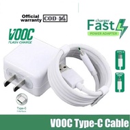 VOOC Type C Fast Charger + USB Cable 5A For Oppo R17 R17pro A9 2020 F11 F9 Reno 2 Z 2F 3Pro Realme5 
