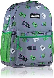 Teen Backpack, Grey, Dimensions: approx. 30 x 14 x 40 cm (L x W x H), gray, Maße: ca. 30 x 14 x 40 c