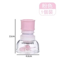 水龍頭防濺 延長伸縮花灑（粉色）#(ONE)
