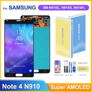 5.7& 39;& 39; Super AMOLED Display for Samsung Galaxy Note 4 Lcd Display Touch Screen Digitizer Asse