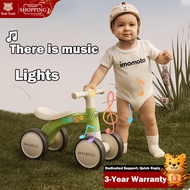 Baby Walker Balance Bike 4 Wheel Kids Bicycle Mini Kids Scooter Bike Baby Toys Gift Basikal Budak滑行车