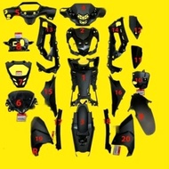 Winner x v3 matte plastic set (v3 black matte plastic frame), winner plastic cover, winner spare par