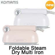 KOMAMS Korea Foldable Garment Steamer Dry Multi Iron 2 in 1 Handy Portable