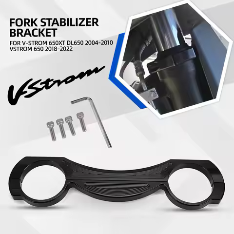 Front Fork Brace Bracket Fork Brace Fork Stabilizer For Suzuki V-Strom 650XT DL650 2004-2010 VStrom 