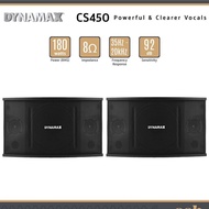 GANTV (1 Pair) Dynamax CS450 10" 180W 2 Way Full Range Karaoke Speaker HESPDX-TSCS450