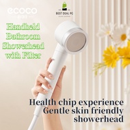 Bestdeal ECOCO Handheld Bathroom Showerhead with Filter Build Water Pressure Enhancement And  Rainfa