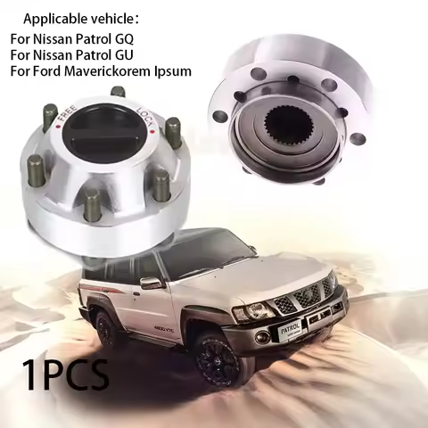 For NISSAN Patrol Safari GQ GU 1990-up Manual Aluminum alloy free wheel locking hubs B013 40250-01J0