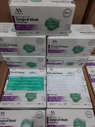 Kualitas Terbaik. Mop 4Play Hijab Surgical Masker Isi 50Pcs Murah