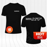 🌻 S-5XL Dri Fit T-Shirt Tee Microfiber 160GSM Unisex NEW Shimano Deore XT Bicycle Bikes Logo Quick D