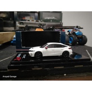 Diecast Hobby Japan Honda Civic Type R FL5 Champhionship White