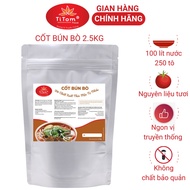 Titom pre-seasoned beef noodle soup, 2.5kg bag, used to cook Hue beef noodle soup