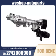 ปั้มน้ำสำหรับ เครื่องยนต์ M284 รุ่น Mercedes-Benz C300 GLC300 SLC300 W213 E300 E350 (OE 2742000900 2