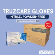 TruzCare Disposable Nitrile Gloves, Quality Powder Free, 1000pcs/carton, Gloves/Glove TruzCare | Assure CARTON