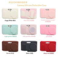 For Kodak PIXPRO FZ45, Soft Silicone Camera Case with Removable Lens Cover, Lightweight Protective C