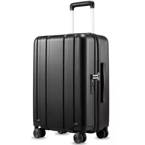 On Luggage 22x14x9 Airline Approved, L2 100 PC Hard Shell Travel Suitcase with Smooth Spinner Wheels