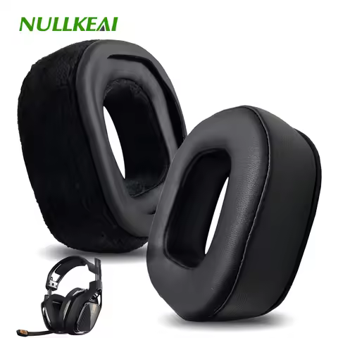 Nullkeai Replacement Ear Cushion for Astro A40 A40TR A50 Gen 1 2 Headphone Earpads Sleeve Pad Earmuf
