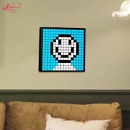 [Abbraccia] Pixel Art Frame DIY Gaming Room Decor Colorful LED Display Programmable Pixel Art LED Di