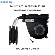 New 4 Fd For HP 15-Ef 15S-Eq 15-Dy 15S-Fq Laptop CPU Fan Coog Heatsink Sps:L68132-001