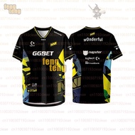 NAVI Team Jersey 2026 CS2 Esports Club Uniforms Men's V-neck T-shirts
