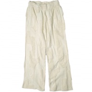 ADAM ET ROPE 2024 春夏 日本製造 提花長褲 GAS04040 均碼 米白色 速乾褲 [二手] [ADAM ET ROPE]