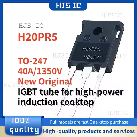 5-10PCS 100% NEW Original IHW20N135R5 H20PR5 TO-247 1350V 20A IGBT tube for high-power induction coo