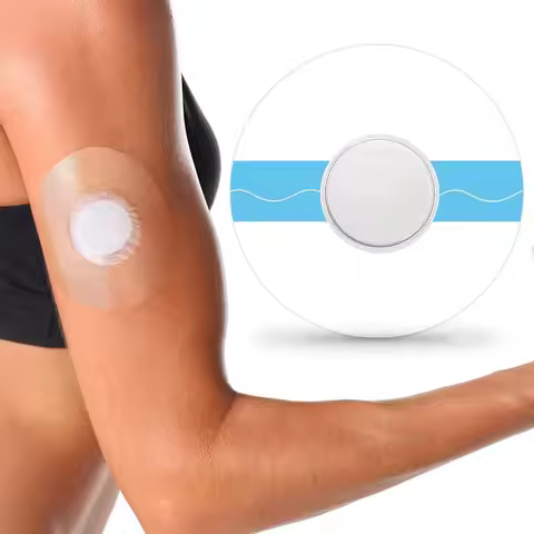 6Pcs Adhesive Patches for Freestyle Libre 2/3 Waterproof Sweatproof CGM Sensor Cover Tape Hypoallerg