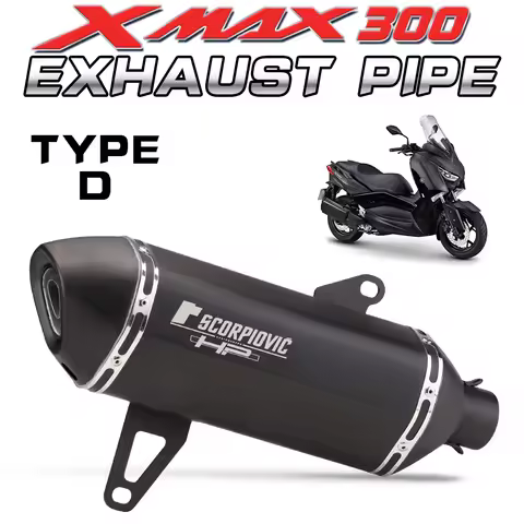 For XMAX300 XMAX 300 2017-2024 Motorcycle Exhaust Muffler Manifold Connect Muffler with DB Killer