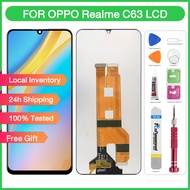 Original LCD With Frame For Realme C63/C61 Rmx3939/Realme Note 60/Note 60X/Narzo N63/N65 LCD Display