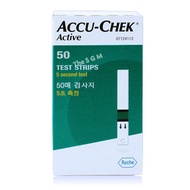 Accu-Chek Active Blood Glucose Test Strip Test Strips 1 Box 50 Test Strips