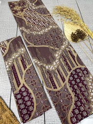 Kain Batik Meteran Modern Bahan Katun Panjang 2 meter Sragam Baju Motif Bambu Wulung Kain Bahan Baju