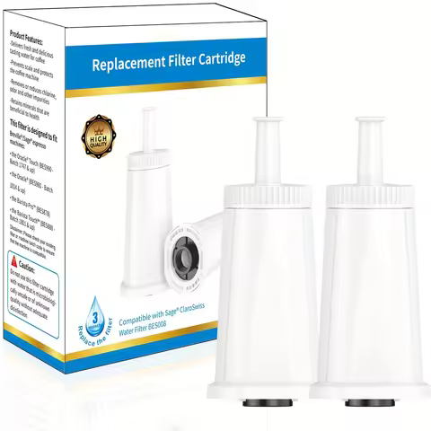 Replacement Water Filter for Breville Barista Touch Espresso Machine BES880, Barista Pro BES878, Ora
