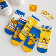 K28 Pikachu pattern short socks