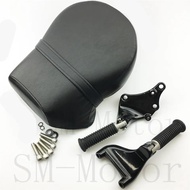 Motorcycle Rear Foot rest pegs + Passenger Seat for harley Sportster 48 72 XL883 1200 14-15