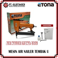 MESIN Etona U Air Nailer Gun Stapler Stapless Staples 422J