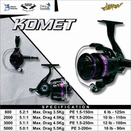 Harrow Comet 800 Spinning Reel