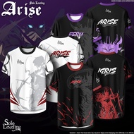 Solo Leveling Arise Fan T-shirt Igris Beru Printed Microfiber Plus Size Round Neck Casual Wear