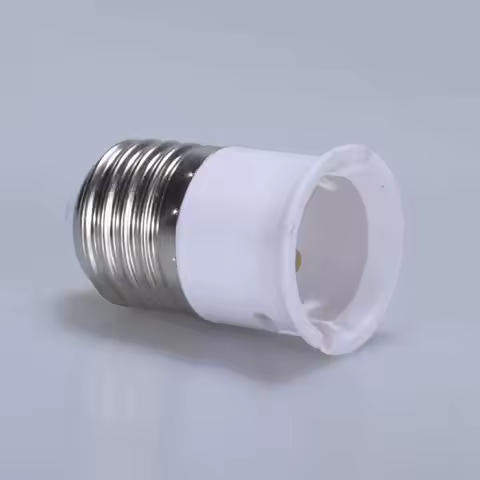 1PC E27 To B22 Lamp Converter 130 Degrees Temperature Holder To Resistance Socket Conversion Adapter