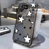 lack Star Phone Case For Oppo Reno 14  13 Pro A5 Pro A3 A3X A60 A78 A98 Find x8Pro x8  Findx6  X5 X2