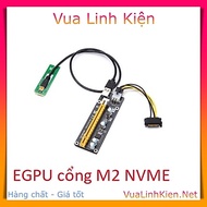 VGA installation circuit to laptop (eGPU) M2 NVME port