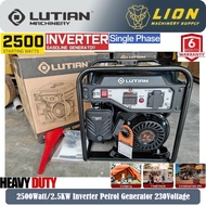 LUTIAN 2500Watt/2.5KW Inveter Petrol Generator LT3600IA - Suitable for Electronic Item - 6 Months Wa