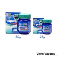 Vick vaporup ขายยกแพค12ชิ้น/แพค 🗨พร้อมส่ง2ขนาด🗨 25gm/50gm.