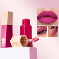 Pudaier 14 Colors Matte Lipstick Velvet Non-Stick Cup Lip Gloss Lip Gloss