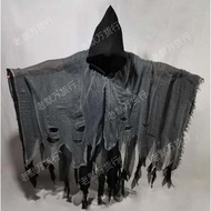Harry Potter Ghost Cloak Cosplay Costume Halloween Terror Ghostly Phantom Robe Grunge Style สำหรับผู