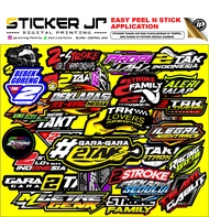 JP Sticker 2 Tak terbaru / sticker bebek goreng /  sticker two stroke viral /sticker dua tak indonesia / sticker gara gara 2 tak / sticker rx king / Stiker 2 tak Sticker 2 Stroke Lovers Hobi 2 tak JP-01