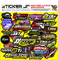 JP Sticker 2 Tak terbaru / sticker bebek goreng /  sticker two stroke indonesia JP-01